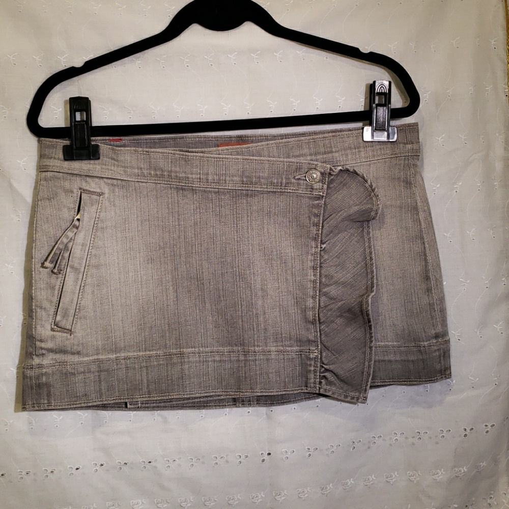 7 For All Mankind Denim Mini